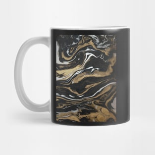 Gold Marble Swirl Mug